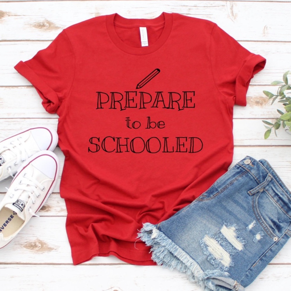 Prepare To Be Schooled Graphic Tee